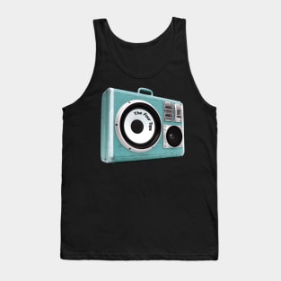 a radio 60s with sticker The Four Tops Tank Top